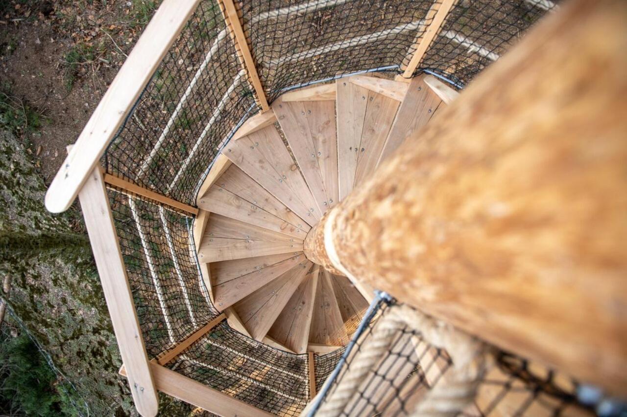 Отель Treehouse U Rybnika Osecna Экстерьер фото